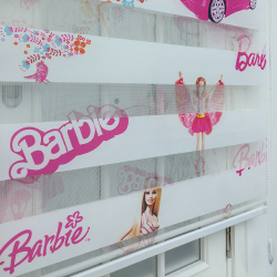 Barbie & Prenses Zebra Perde