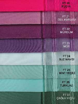 1. Kalite Çizgili Tül Dikey Zebra Perde - Ft-16 Hardal , Ft-27 Çağla Yeşili , Ft-30 Açık Lila , Ft-02 Ekru- Mavi-krem Açık-lila Açık Lila-mint-hardal Sarısı